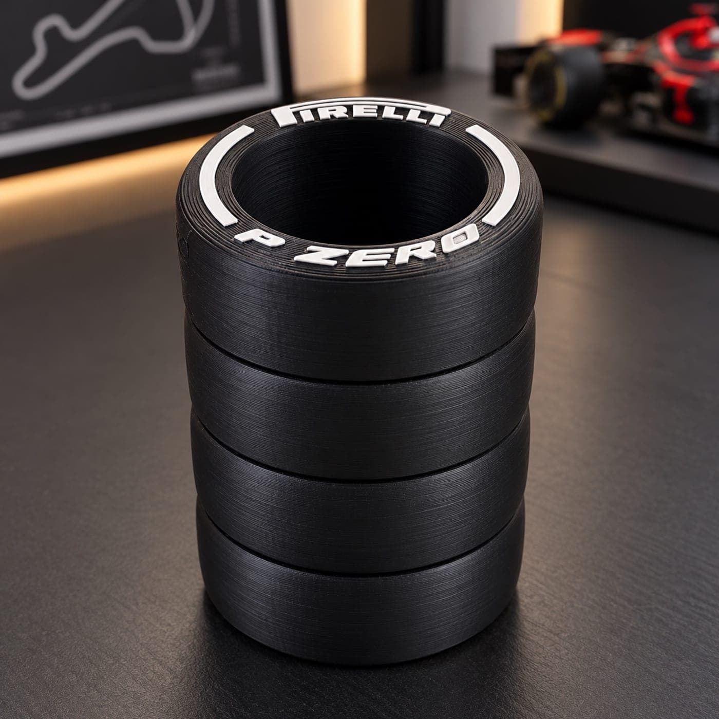 Porta Lápis Pneus F1